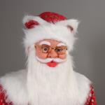 Дед Мороз «В длинной шубе» музыка, движение, 180 см, красный