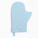 Варежка-прихватка новогодняя «Доляна. Зимний сад», 20?28 см, 35% хлопок, 65% п/э, ватин 250 г/м?