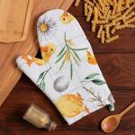 Варежка-прихватка Доляна Duckling 20?27 см, 100% хлопок, ватин 250 г/м?