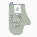 Варежка-прихватка «Vintage collection» 20?28 см, саржа, 100% хлопок, ватин 250 г/м?