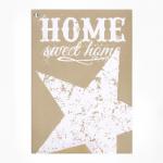 Набор кухонный Home: варежка 20?28 см, полотенце 35?60 см, вафля