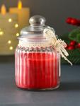 Ароматическая свеча в банке «Глинтвейн и гранат», 45 ч
