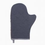 Варежка-прихватка «Этель. Маковые поля», 20?28 см, саржа, 100% хлопок, ватин 250 г/м?