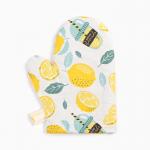 Варежка-прихватка «Этель. Лимонад», 20?28 см, 80% хлопок, 20% п/э, сатин 110 г/м?