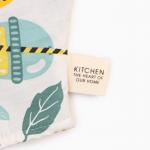 Варежка-прихватка «Этель. Лимонад», 20?28 см, 80% хлопок, 20% п/э, сатин 110 г/м?