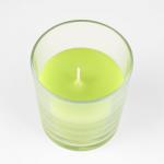 Ароматическая свеча в стакане «Рождественская ёлка», 6.5?8 см, зелёный