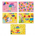 "Светоч" 32АЛСК4_4_3_9 Альбом для рисования, выборочный лак, 100 г/м2 A4 29 х 20.5 см 32 л. 5 шт. на скобе