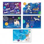 "Светоч" 32АЛСК4_4_3_9 Альбом для рисования, выборочный лак, 100 г/м2 A4 29 х 20.5 см 32 л. 5 шт. на скобе