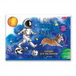 "Светоч" 32АЛСК4_4_3_9 Альбом для рисования, выборочный лак, 100 г/м2 A4 29 х 20.5 см 32 л. 5 шт. на скобе