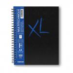 "Canson" XL MIX MEDIA TEXTURED Скетчбук на спирали A4 300  г/м2 на спирали 34 л.