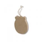 Заготовка для декорирования "Love2art" PAM-042 "фигура" папье-маше 7.5 х 10 х 1.3 см 2 шт