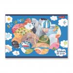 "Светоч" 32АЛСК4_2_3_9 Альбом для рисования, мат. ламинация, 100 г/м2 A4 29 х 20.5 см 32 л. 5 шт. на скобе