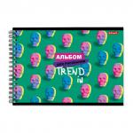 "Светоч" 40АЛГР4_1_3_9 Альбом для рисования 100 г/м2 A4 29 х 20.5 см 4 шт. на гребне 40 л.