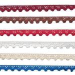 "Gamma" кружевная лента 11 мм HVK-33 в рулоне 22.8 м ± 0.5 СК/Распродажа