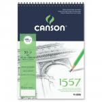 "Canson" Альбом для графики 1557 120 г/м2 A2 42 х 59.4 см на спирали 50 л.