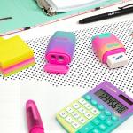 "Milan" Набор  ластик и точилка для карандашей COMPACT + 2 запасных ластика