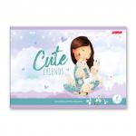 "Светоч" 8АЛСК4_1_3_9 Альбом для рисования 100 г/м2 A4 29 х 20.5 см 20 шт. на скобе 8 л.