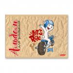 "Светоч" 8АЛСК4_1_3_9 Альбом для рисования 100 г/м2 A4 29 х 20.5 см 20 шт. на скобе 8 л.