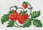 "Klart" набор для вышивания 0-023 "Клубничка"
