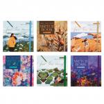 "Аква-колор" IZO-SBS-0840 Скетчбук 200  г/м2 200  г/м2 20 х 20 см твердый переплет 40 л.