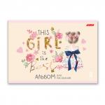 "Светоч" 8АЛСК4_1_3_9 Альбом для рисования 100 г/м2 A4 29 х 20.5 см 20 шт. на скобе 8 л.