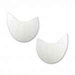 "BLITZ" DES-02 Подмышечники многоразовые белые 14.5 см х 9 см 1 пар