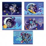 "Светоч" 8АЛСК4_1_3_9 Альбом для рисования 100 г/м2 A4 29 х 20.5 см 20 шт. на скобе 8 л.