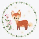 Набор для вышивания "PANNA" "Живая картина" JK-2130 "Рыжая лисичка"