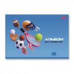 "Светоч" 12АЛСК4_1_3_9 Альбом для рисования 100 г/м2 A4 29 х 20.5 см на скобе 12 л. 10 шт.