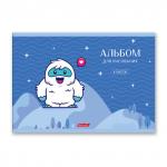 "Светоч" 8АЛСК4_1_3_9 Альбом для рисования 100 г/м2 A4 29 х 20.5 см 20 шт. на скобе 8 л.