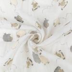 Ткань "PEPPY" Ткань муслиновая ФАСОВКА EMBRACE 100\% хлопок 100 х 125 см Shannon Fabrics