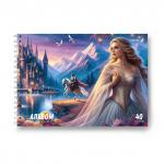 "Светоч" А232 Альбом для рисования, выбор.лак. 100 г/м2 A4 29.5 х 21 см 5 шт. на гребне 40 л.