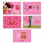 "Светоч" 48АЛСК4_1_3_9 Альбом для рисования 100 г/м2 A4 29 х 20.5 см 48 л. 5 шт. на скобе