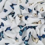 Ткань "PEPPY" Ткань муслиновая ФАСОВКА EMBRACE 100\% хлопок 100 х 125 см Shannon Fabrics