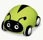 02612 МашинкадлямалышейЗеленыйжучок