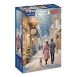 "Premium" ПАЗЛЫ 1000 элементов А2ф 480х680мм -Вечерняя прогулка-