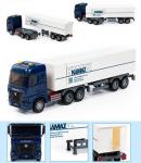 07828 KAMAZ, автомобиль-тягач с полуприцепом инерционный (со светом и звуком) (в коробке)