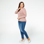 Блуза, трикотаж, коралловый