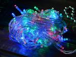 Гирлянда ТМ "Bikson" нить 100 ламп LED, мульти, 8м, прозр провод, арт.WWK31117