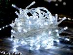 Гирлянда ТМ "Bikson" нить 100LED, 7,5м, холодн белый, 4 реж, прозр провод, арт. WWK31118
