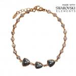 Браслет с кристаллами Swarovski