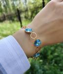 Браслет с кристаллами Swarovski