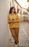 Костюм Vittoria Queen 26083 желтый, горчичный