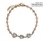 Браслет с кристаллами Swarovski