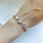 Браслет с кристаллами Swarovski