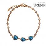 Браслет с кристаллами Swarovski