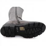 15306-24 бронза Сапоги деми для девочек (33-38)/8