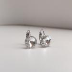 Серьги кристаллами Swarovski