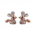 Комплект с кристаллами Swarovski