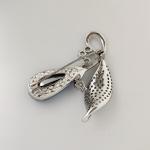 Брошь с кристаллами Swarovski